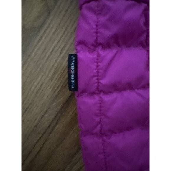 The North Face Infant Thermoball Bunting Snow Suit Hooded Pink Size 3-6 M - Picture 3 of 5